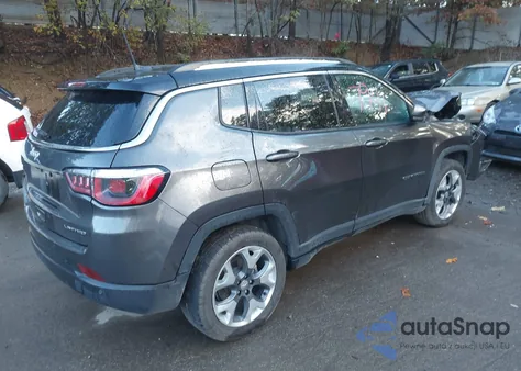 2019 Jeep Compass Limited 4X4 из США, поврежденный, VIN 3C4NJDCB7KT828866